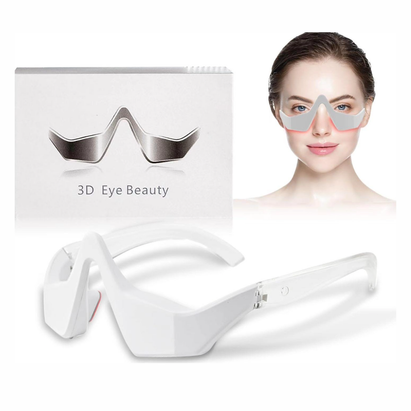 Red Light Therapy Eye Massager