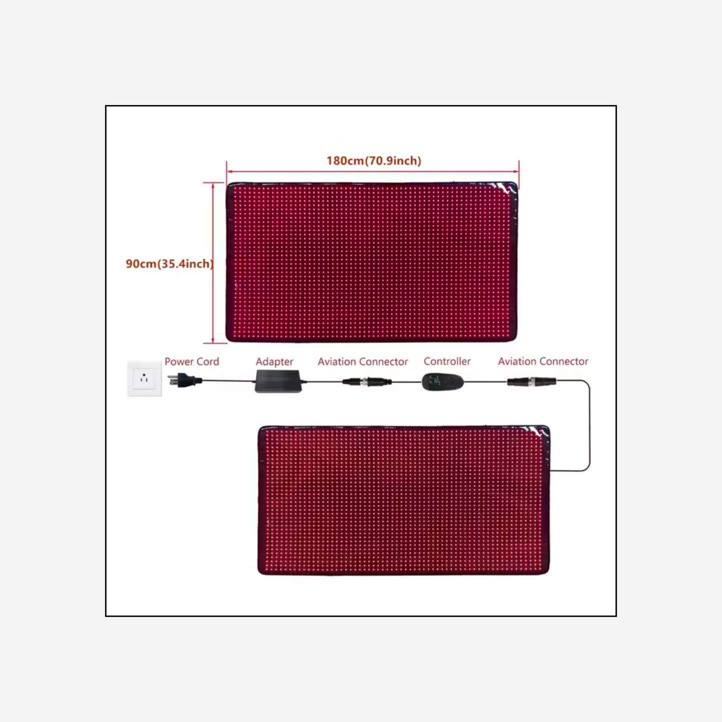 Ultra Red Light Therapy Mat