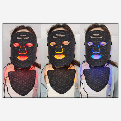 Red Light Therapy Face + Neck Mask Set