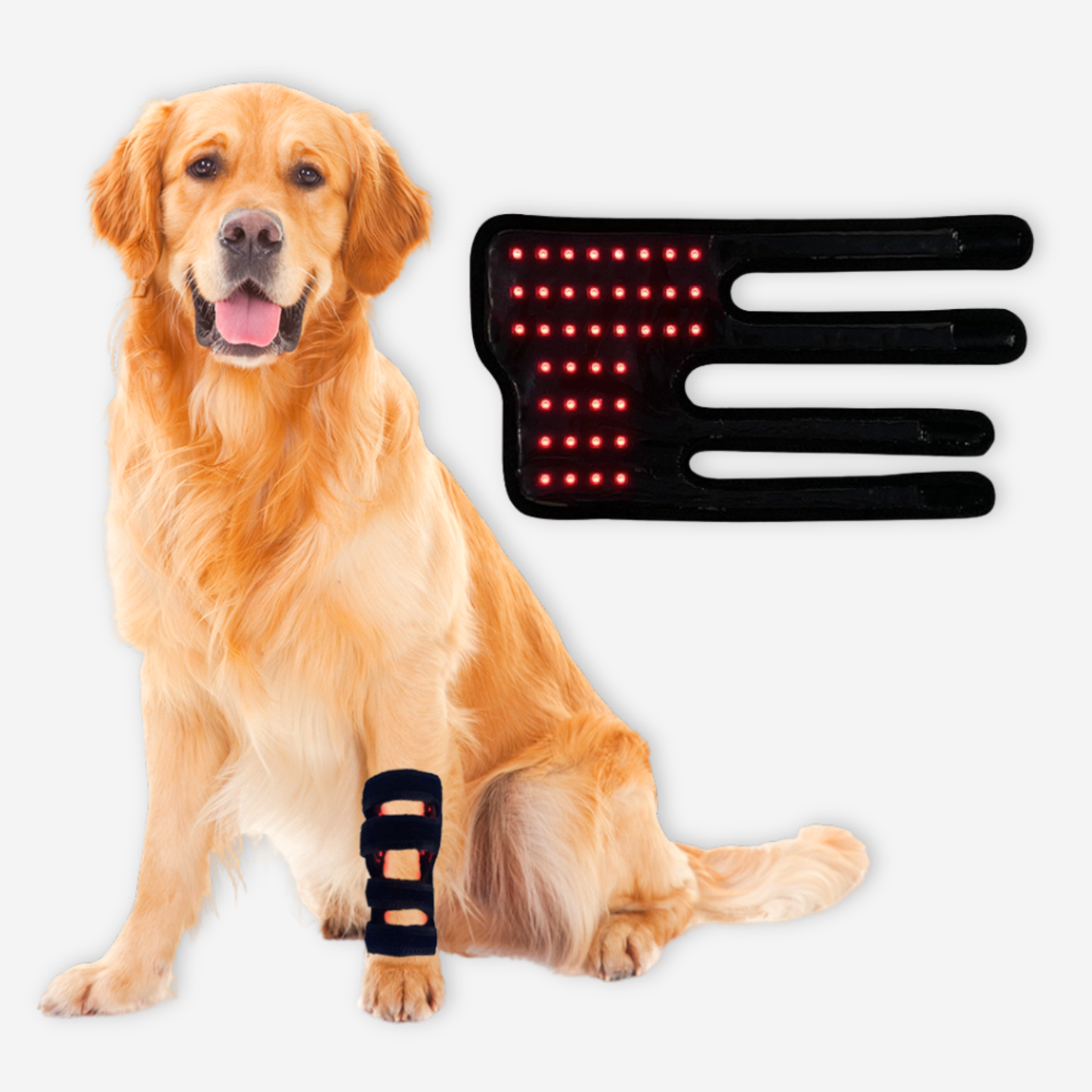 Pet Red Therapy Leg Wrap - Set of 2